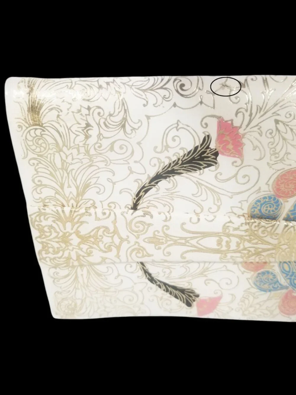 Vintage Evening Bag Embossed Italian Leather Clutch or Special Envelope
